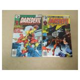 LOT OF 2 MARVEL COMICS DAREDEVIL BRONZE AGE BOOKS