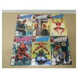 LOT OF 6 MARVEL COMICS DAREDEVIL 269 - 274