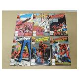 LOT OF 6 MARVEL COMICS DAREDEVIL 281 - 286