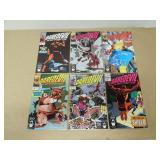 LOT OF 6 MARVEL COMICS DAREDEVIL 293 - 298