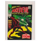 MARVEL COMICS DAREDEVIL #37 KEY 1968 SILVER AGE