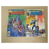 LOT OF 2 MARVEL COMICS DAREDEVIL BRONZE AGE BOOKS