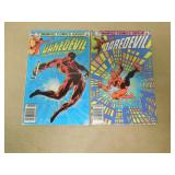 LOT OF 2 MARVEL COMICS DAREDEVIL BRONZE AGE BOOKS