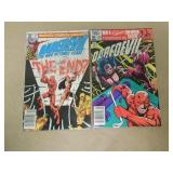 LOT OF 2 MARVEL COMICS DAREDEVIL BRONZE AGE BOOKS