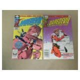 LOT OF 2 MARVEL COMICS DAREDEVIL BRONZE AGE BOOKS