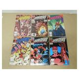 LOT OF 6 MARVEL COMICS DAREDEVIL 263 - 268