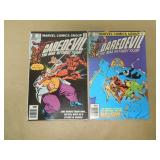LOT OF 2 MARVEL COMICS DAREDEVIL BRONZE AGE BOOKS