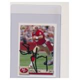 1992 UPPER DECK FOOTBALL STEVE YOUNG AUTOGRAPH