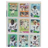 LOT OF 18 1970'S TOPPS FOOTBALL CARDS
