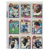 LOT OF 14 1970'S TOPPS FOOTBALL CARDS