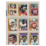 LOT OF 18 1970'S TOPPS FOOTBALL CARDS