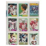 LOT OF 10 1970'S TOPPS FOOTBALL CARDS