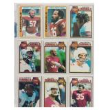 LOT OF 18 1970'S TOPPS FOOTBALL CARDS