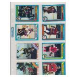 LOT OF 8 1970'S TOPPS HOCKEY CARDS