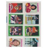 LOT OF 8 1970'S TOPPS HOCKEY CARDS