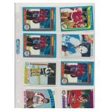LOT OF 8 1970'S TOPPS HOCKEY CARDS