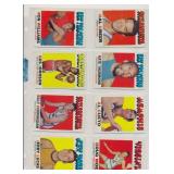 LOT OF 8 1970'S TOPPS BASKETBALL CARDS