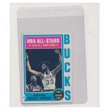 1969 TOPPS KAREEM ABDUL-JABBAR BASKETBALL CARD