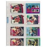 LOT OF 8 1970'S TOPPS HOCKEY CARDS