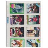 LOT OF 8 1970'S TOPPS HOCKEY CARDS