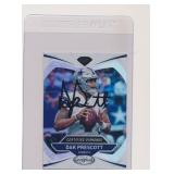 2018 PANINI CERTIFIED DIAMONDS DAK PRESCOTT AUTO