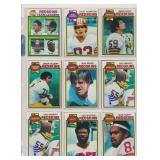 LOT OF 18 1970'S TOPPS FOOTBALL CARDS