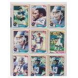 LOT OF 18 1970'S TOPPS FOOTBALL CARDS
