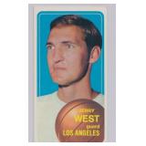 1968 TOPPS JERRY WEST NBA BASKETBALL CARD