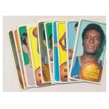 LOT OF 10 1970'S TOPPS BASKETBALL CARDS