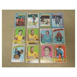 LOT OF 12 1970'S NHL HOCKEY CARDS