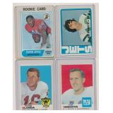 LOT OF 4 TOPPS 1970'S NFL FOOTBALL CARDS