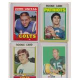 LOT OF 4 TOPPS 1970'S NFL FOOTBALL CARDS