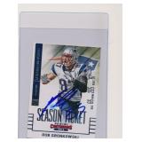 2014 PANINI CONTNEDERS ROB GRONKOWSKI AUTO