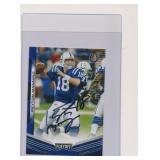 2019 PANINI PLAYOFF FOOTBALL PEYTON MANNING AUTO