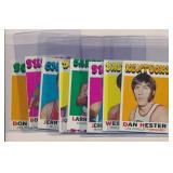 LOT OF 8 TOPPS BASKETBALL CARDS 1968 - 1970