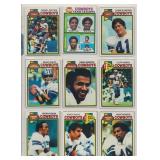 LOT OF 18 1970'S TOPPS FOOTBALL CARDS
