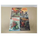 LOT OF 4 MIGHTY SAMSON GOLD KEY COMICS SILVER AGE