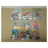 LOT OF 10 FANTASTIC FOUR MARVEL COMICS COPPER AGE