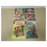 LOT OF 4 MIGHTY SAMSON GOLD KEY COMICS SILVER AGE