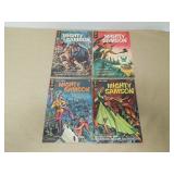 LOT OF 4 MIGHTY SAMSON GOLD KEY COMICS SILVER AGE