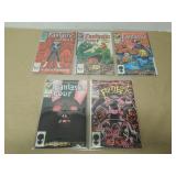 LOT OF 10 FANTASTIC FOUR MARVEL COMICS BRONZE AGE
