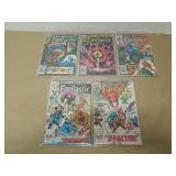 LOT OF 10 FANTASTIC FOUR MARVEL COMICS BRONZE AGE