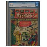 AVENGERS #1 CGC 2.5 KEY SILVER AGE BOOK