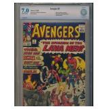 AVENGERS #5 CBCS 7.0 KEY SILVER AGE BOOK