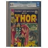 JOURNEY INTO MYSTERY #113 CGC 8.5 KEY SILVER AGE