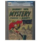 JOURNEY INTO MYSTERY #86 CGC 3.0 KEY SILVER AGE