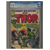 JOURNEY INTO MYSTERY #112 CGC 7.0 KEY SILVER AGE