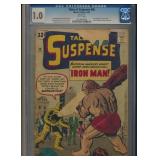 TALES OF SUSPENSE #40 CGC 1.0 KEY SILVER AGE BOOK