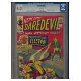 DAREDEVIL #2 CGC 6.0 KEY SILVER AGE BOOK