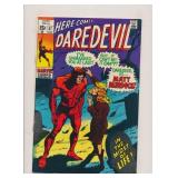 DAREDEVIL #57 KEY SILVER AGE MARVEL COMIC BOOK